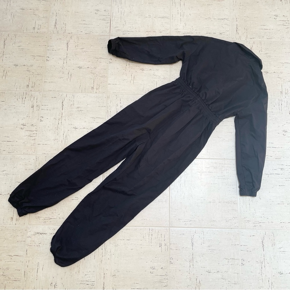 Indie Black Military Flight Suit Zipper Cotton Parachute Jumpsuit Coveralls 6 M - Picture 8 of 9